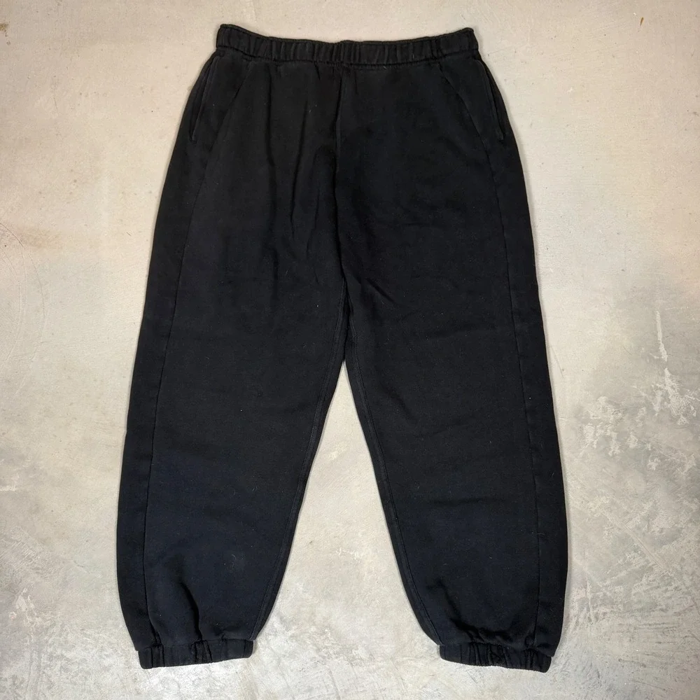 Lululemon Scuba High Rise Jogger Black Fleece Sweatpants Mens Large LWSG10S